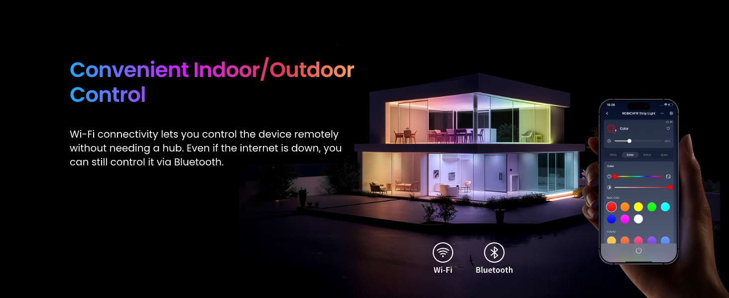 outdoor led light strip