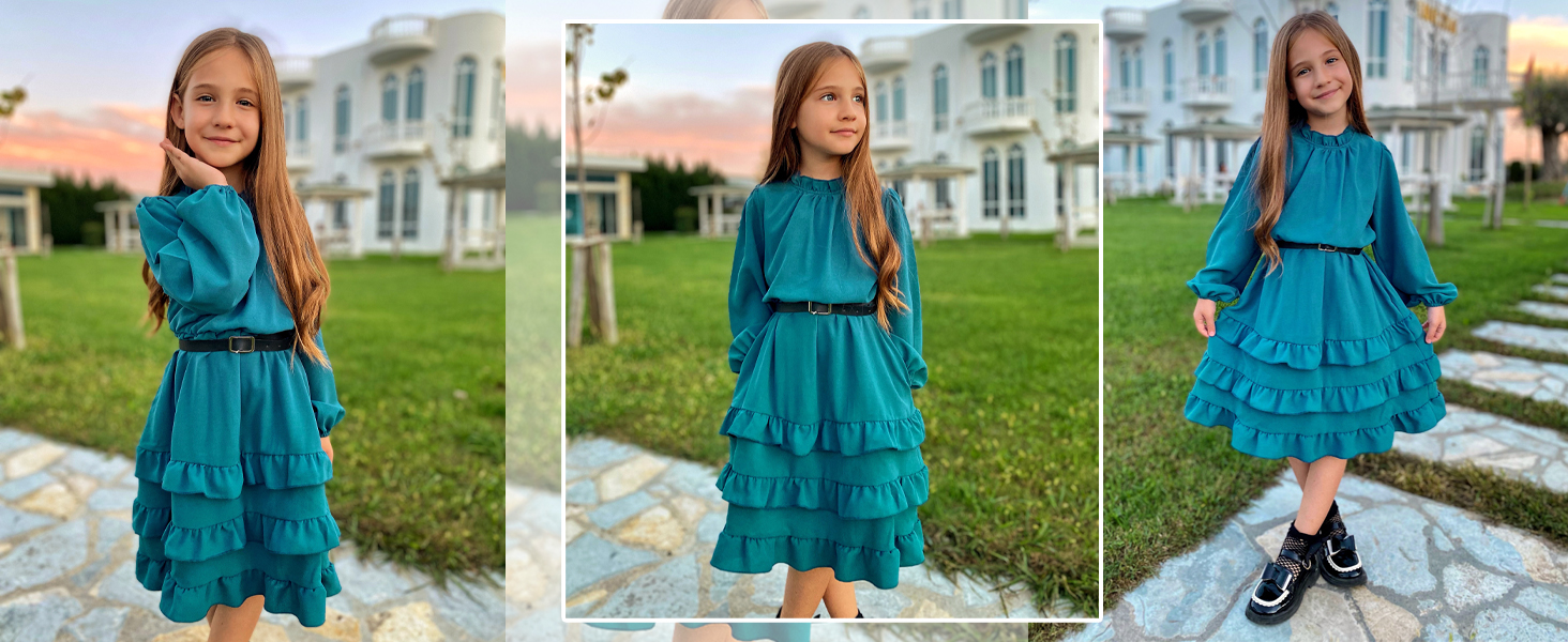 girls long sleeve dress