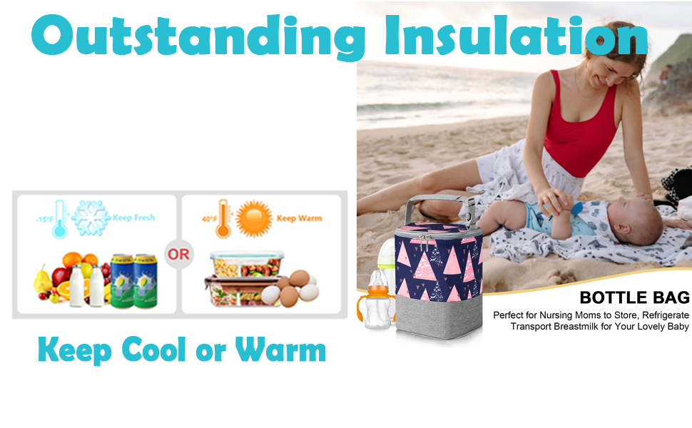 baby bottle tote bag 