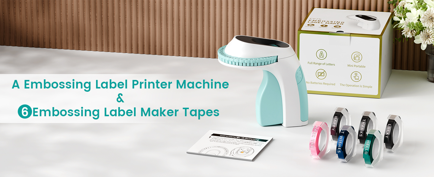 Label Maker Machine,E975 Embossed Label Maker,Embossing Label Makers ...