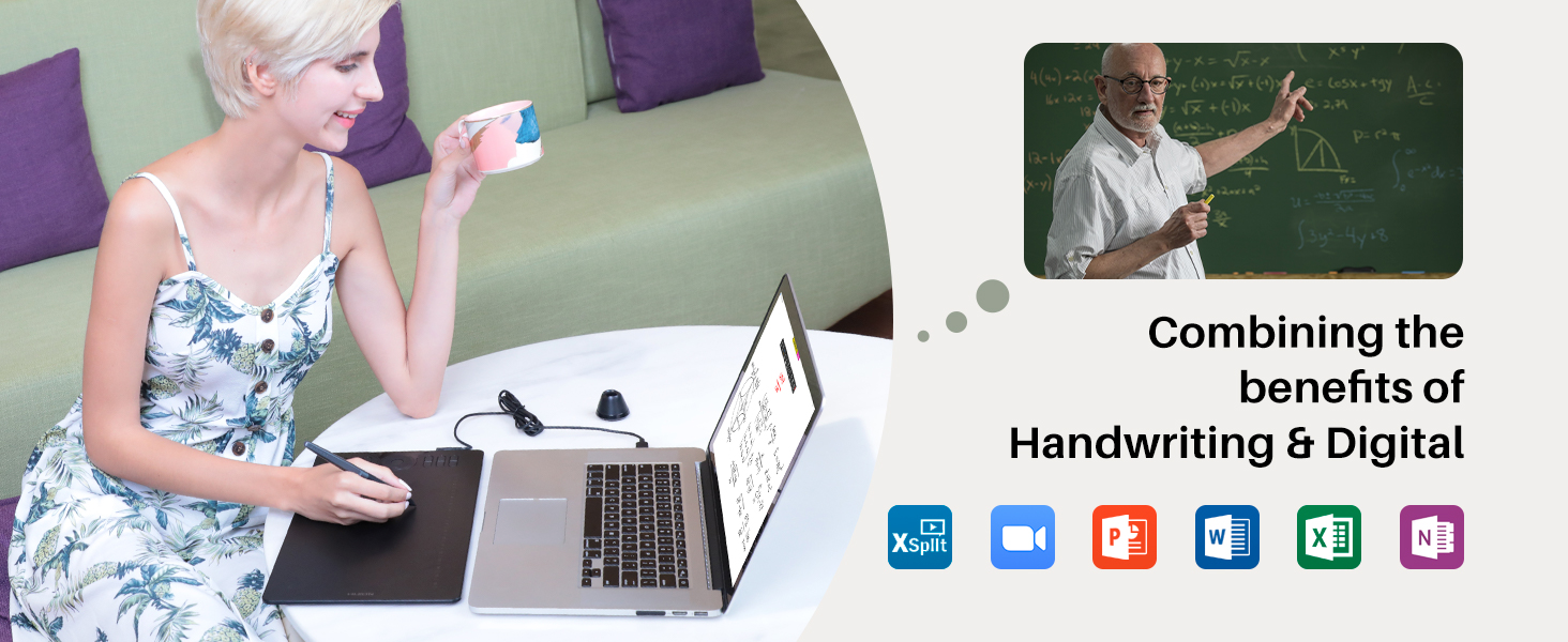 HUION HS610 drawing tablet graphic tablet