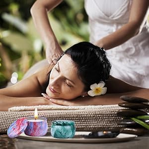 Exquisite Jar Packing Aromatherapy Candle Set Soy Wax Essential Oil Scented Candles