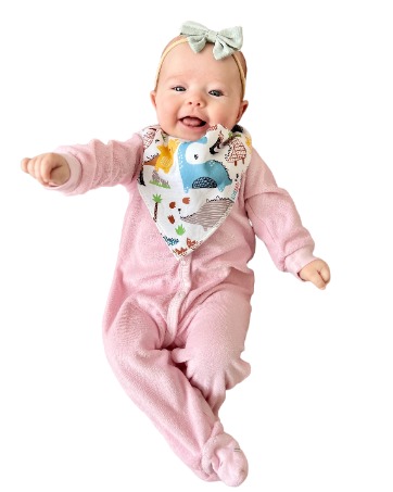 cotton boys bib
