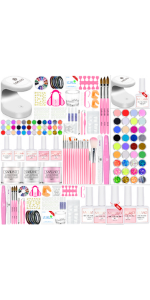 acryl nagelset acryl pulver nails acrylpulver für nägel uv lampe acryl liquid acrylic nail kit set