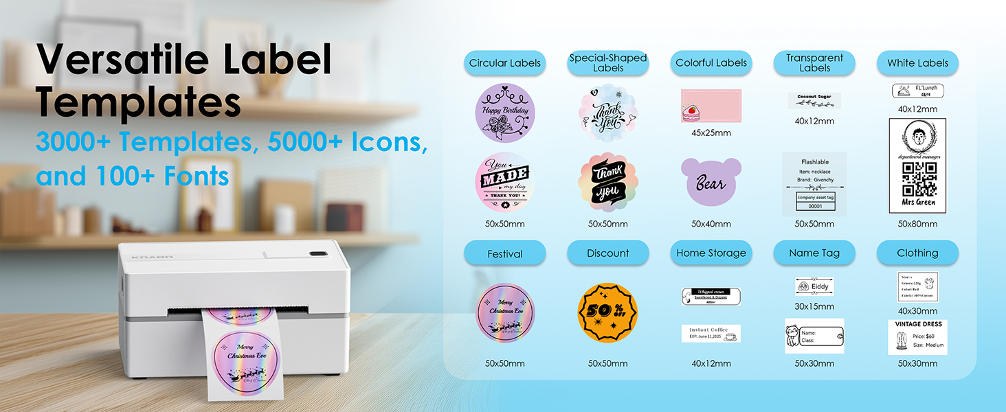 Y813 Thermal Label Printer