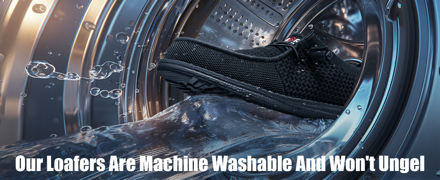 machine wash loafers