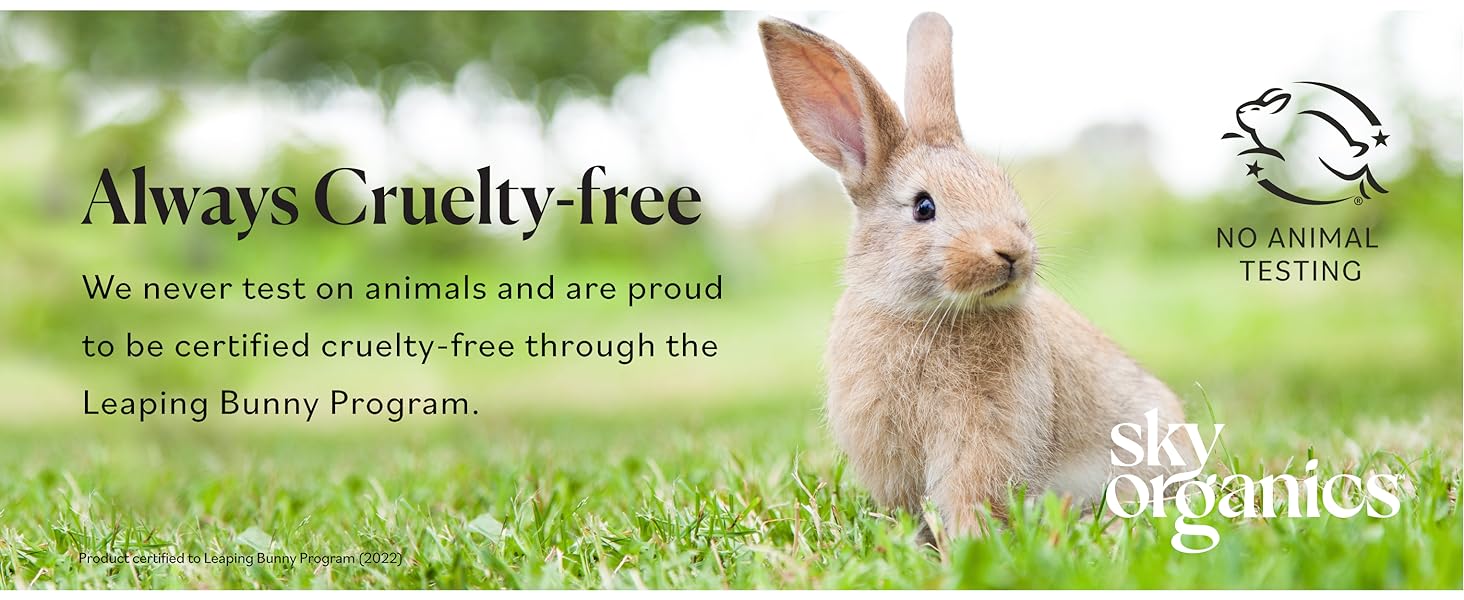 Sky Organics Organic Sweet Almond Oil is always Cruelty Free