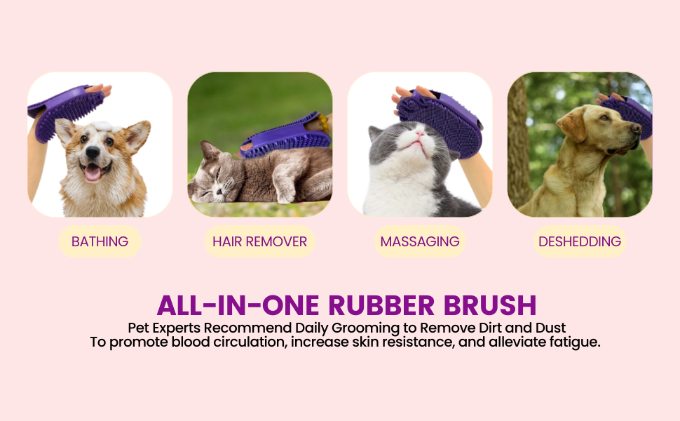All-in-one Rubber Brush