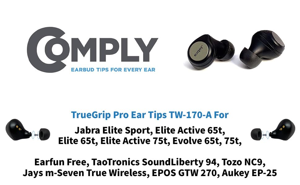 Amazon.com: Comply TW-170-A | Memory Foam Replacement Earbud