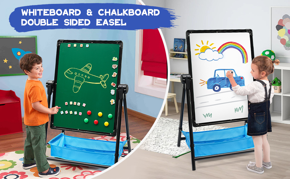 Kids Art Easel Standing Easel Art Easel with Height