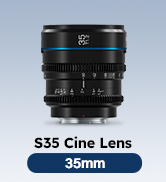 SIRUI Night Walker 35mmT1.2 Eマウント SIRUI Night Walker T1.2 S35 Frame Cine Lens Series - SIRUI