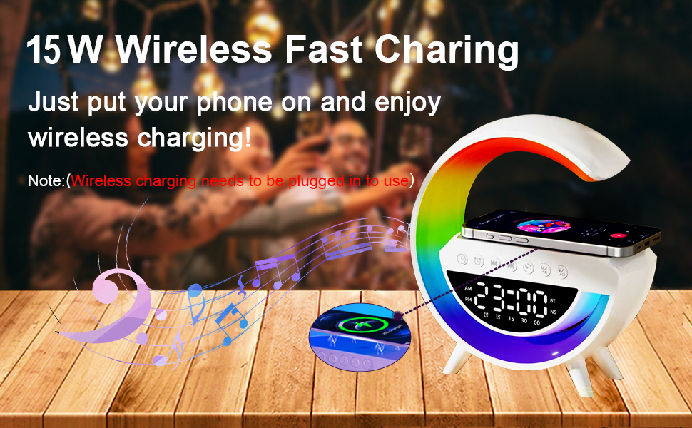 15W Wireless Fast Charging
