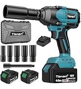 Tbnarl Cordless Impact Wrench 1/2inch, High Torque 597 Ft-lbs 810N.m Brushless Impact Gun, 3300RP...