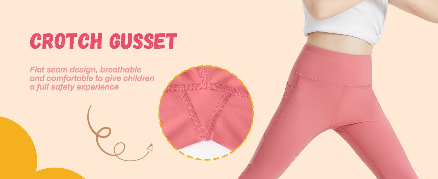 high waist flare leggings kids