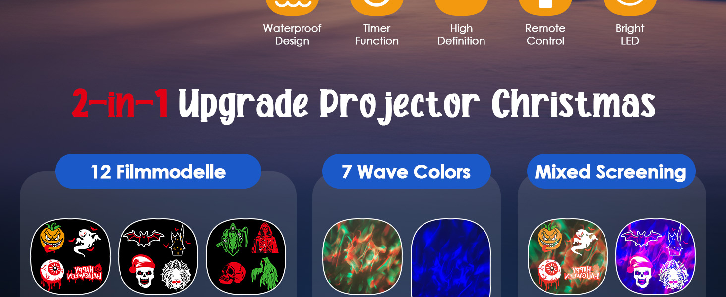 projection lights for outdoor holidays