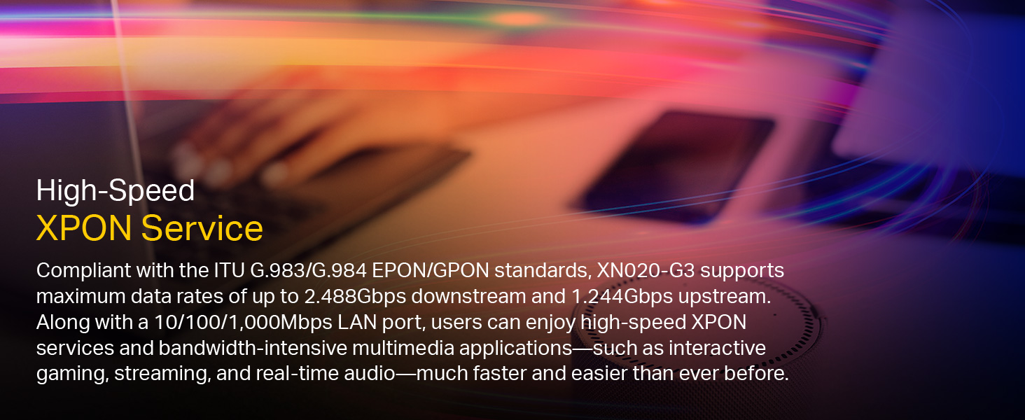 XN020-G3 300Mbps Wireless N Gigabit XPON Router