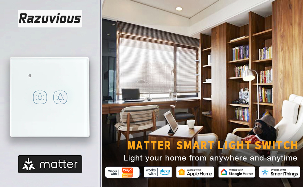 Matter smart light switch