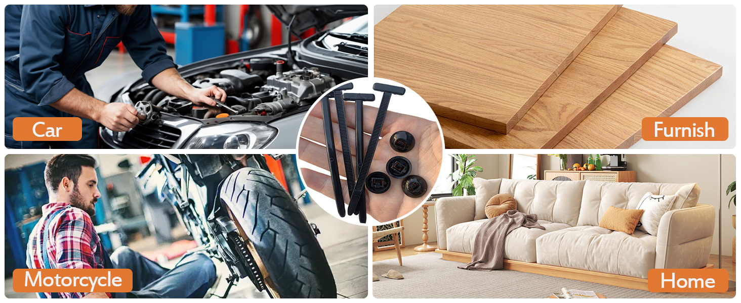 Text reads 'Facilita il movimento'. Series of images showing home appliances and furniture being moved or adjusted, demonstrating mobility features.