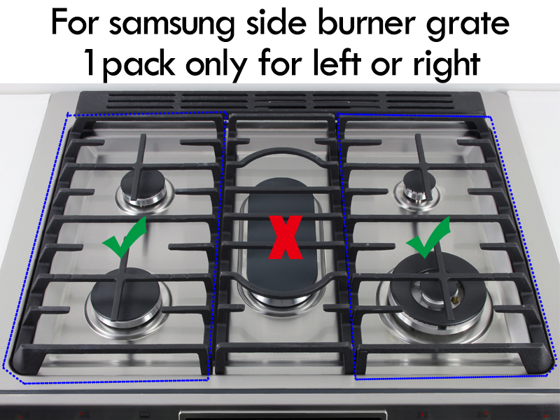Grillflame DG9400937A Stove Grates Replacement for Samsung