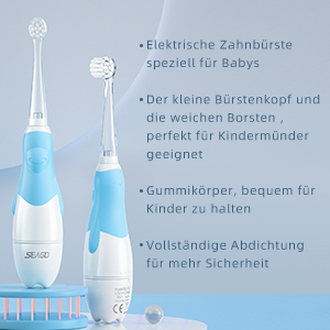 Seago Elektrische Zahnbürste Kinder
