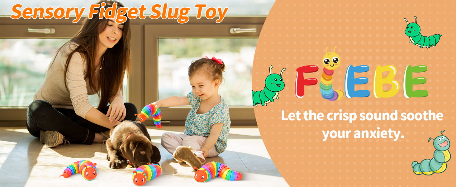 fidget slug autism sensory toys for autistic children
