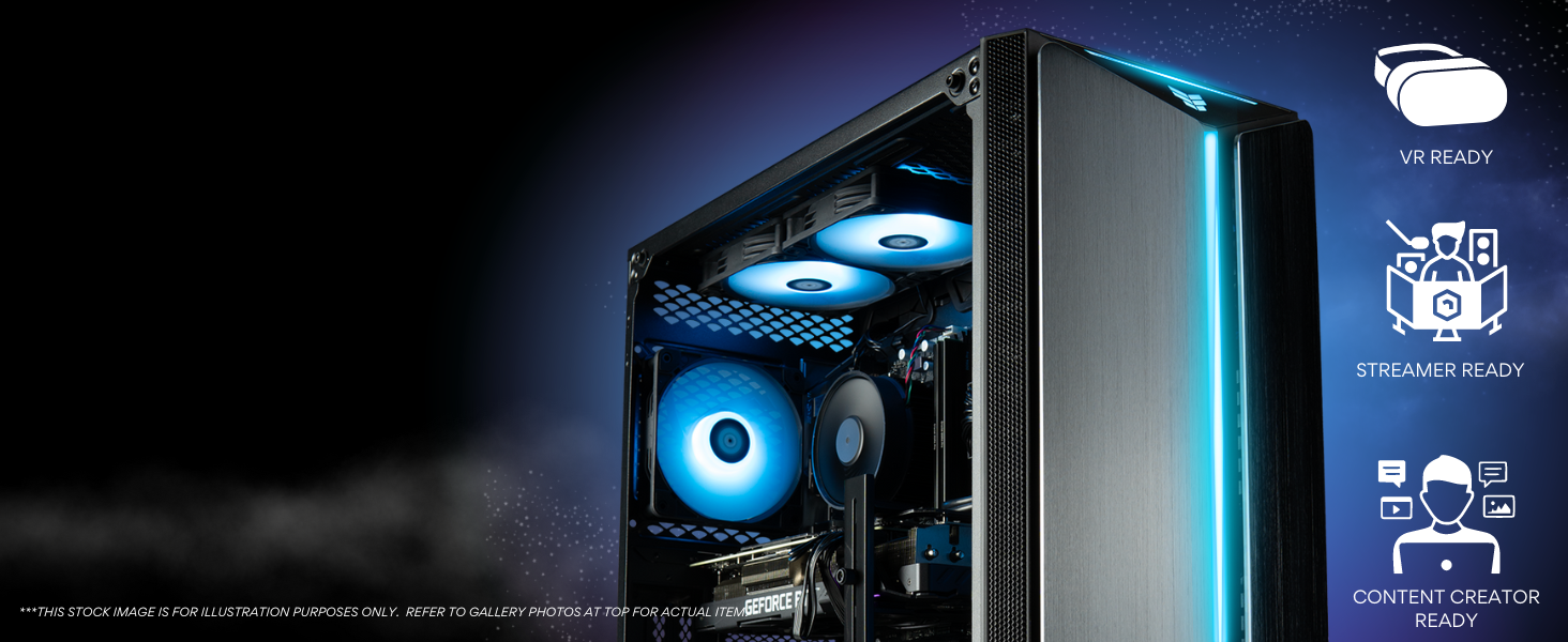 Mantis ATX tower gaming PC is ready for VR, Streamers, Content Creators, and Esports