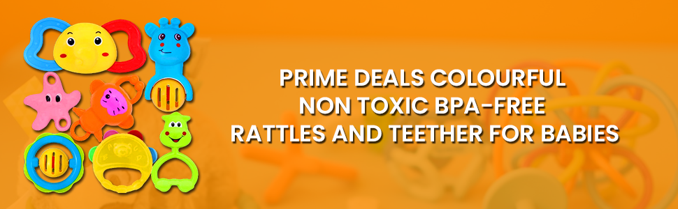 High-quality baby toys,Baby-safe rattles and teethers , Colorful baby rattles sensory toysSPN-REESC