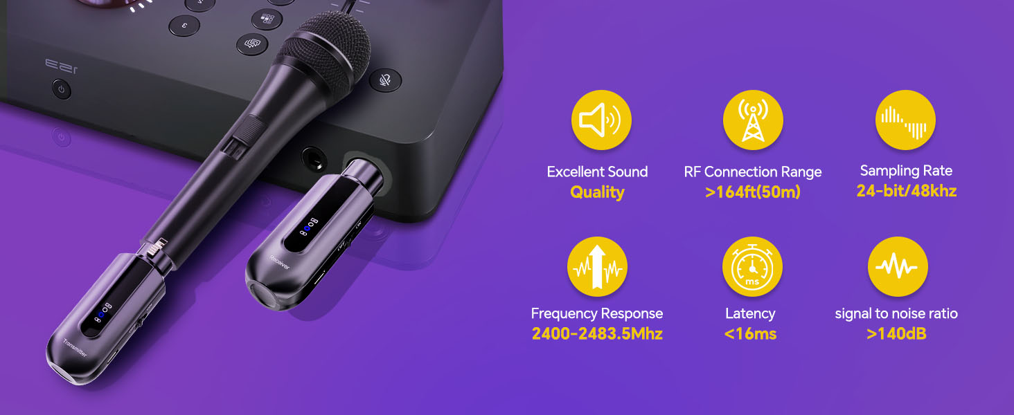 wireless microphone adapter
