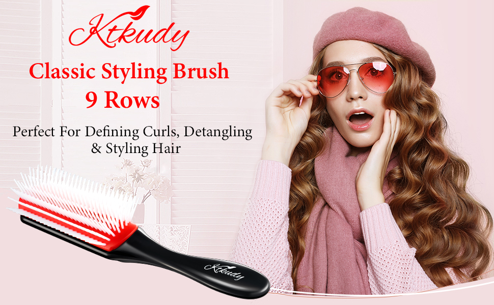 9 row brush black A+1
