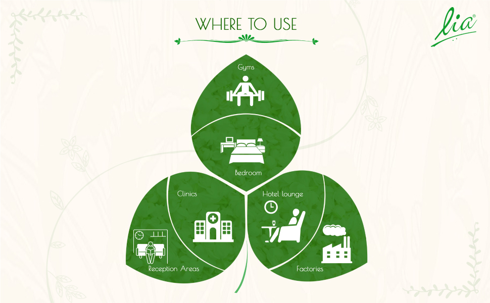 Multipurpose Freshener for Homes/Offices/Gyms/Hotels