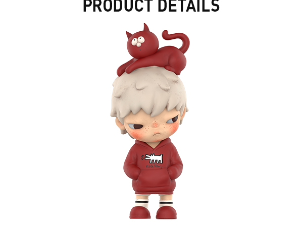 Amazon.com: POP MART Hirono x Keith Haring Figure, 3.93