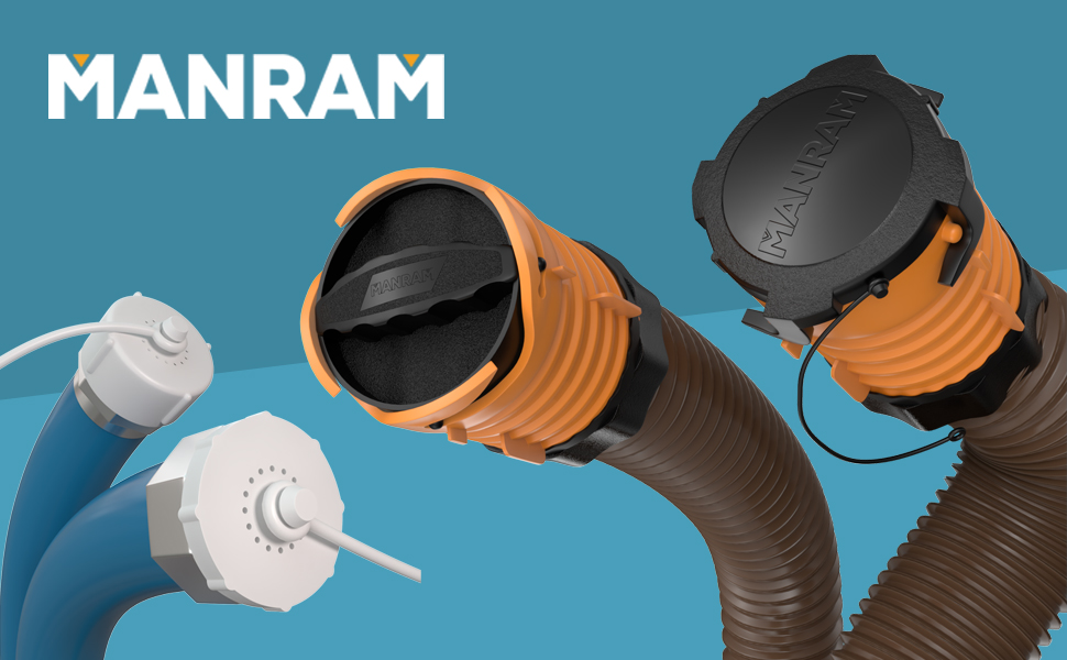 RV Hoses Storage Caps Sewer Hose Storage Cap Set Allows