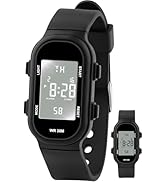 Juboos Kids Digital Watches for Boys Girls Ages 7-16, 3ATM Waterproof Sport Child Watch with Nigh...