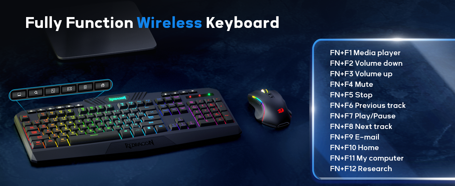 Gaming Keyboard and Mouse