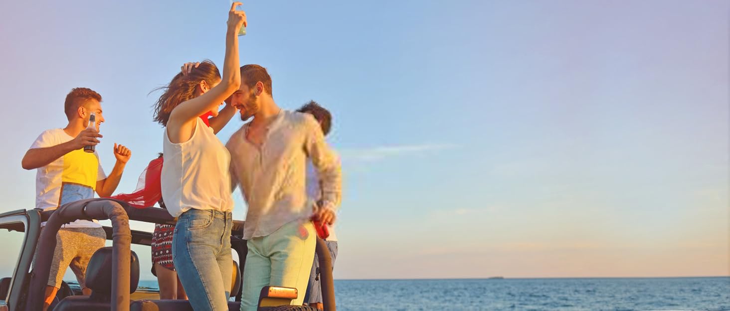 WONNIE 10.5" Two DVD Players Dual Screen for Car Portable CD Player Play a Same or