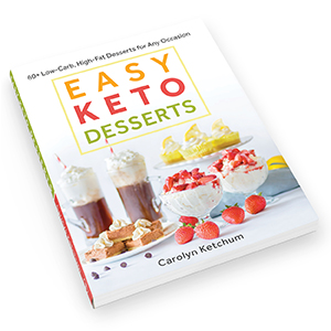 easy keto desserts 3D cover