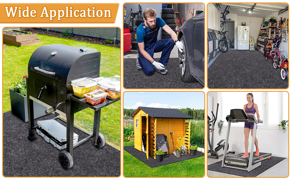 Outdoor Carport Mat