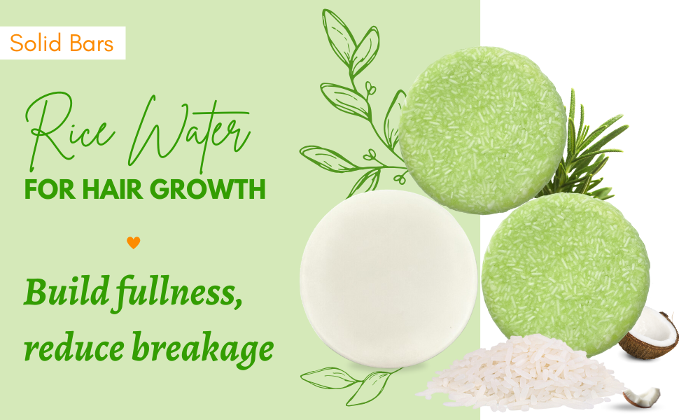 rice water shampoo bar
