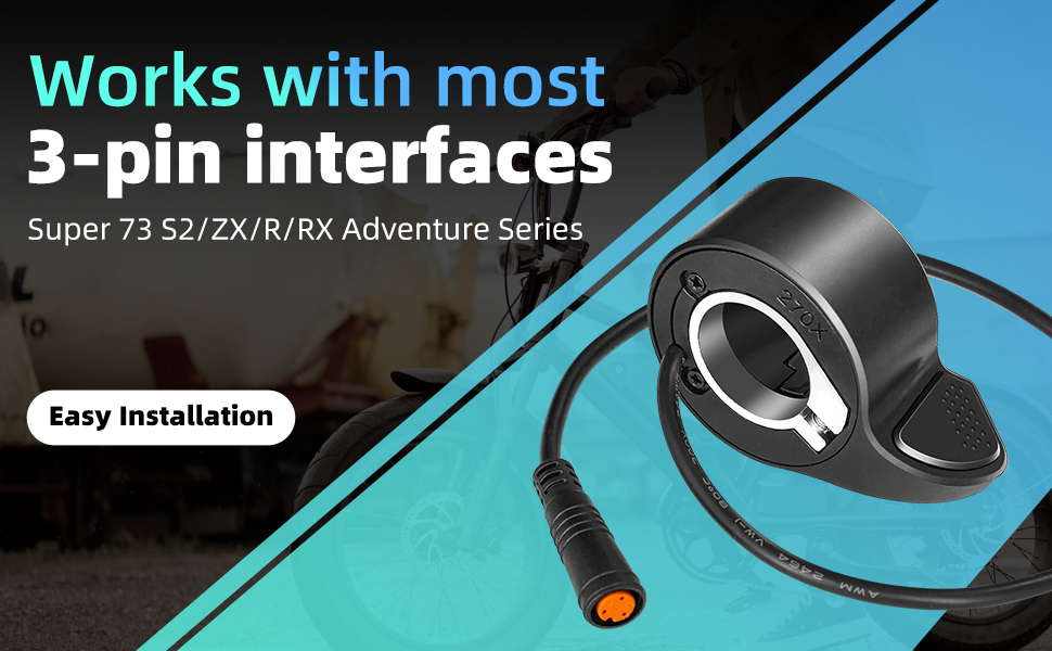 Amazon.com: BIAQI Thumb Throttle for Electric Bike/Scooter