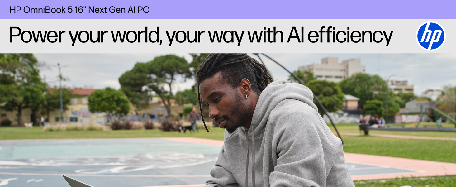 hp omnibook 5 16 inch inches next gen ai pc laptop display freedom school work home mobile away