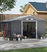 N-Garden　a-2 a-10 a-11 Amazon.com : Outsunny 11' x 13' Outdoor Storage Shed, Garden