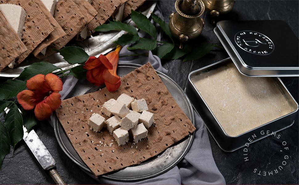 Garisar Tahini Halva 60 Tahini Plain Halva Halvah