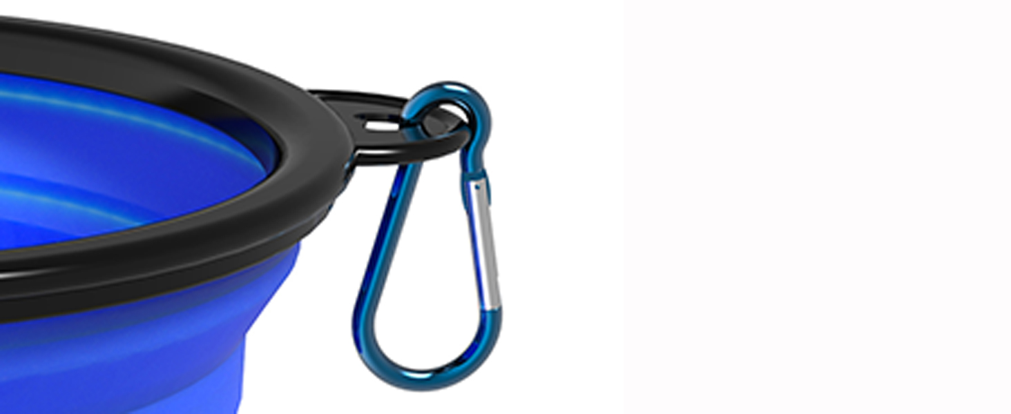 2-Pack Collapsible Dog Bowls