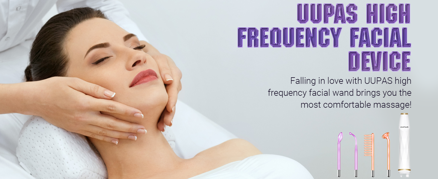 High Frequency Wand UUPAS High Frequency Facial Device