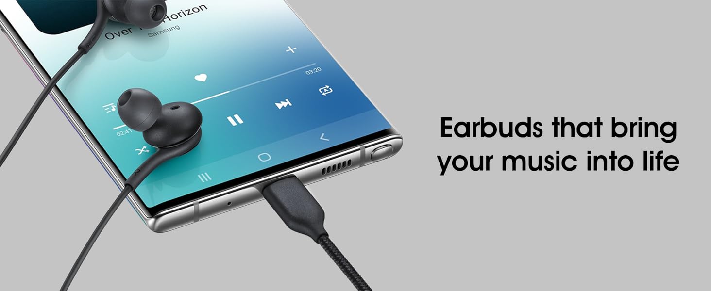 easingup type c earphone for samsung and other android phones