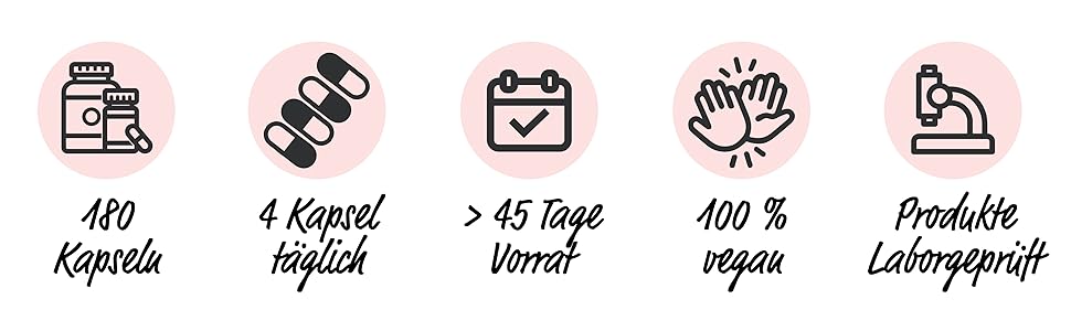180 Kapseln Pilz Komplex Superfood hochdosiert
