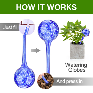 Self Watering Globes Plant Watering Globes Automatic Watering Bulbs Plant Watering Devices