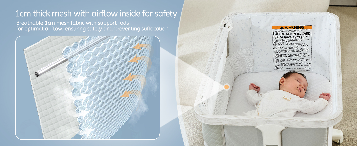 baby bassinets breathability