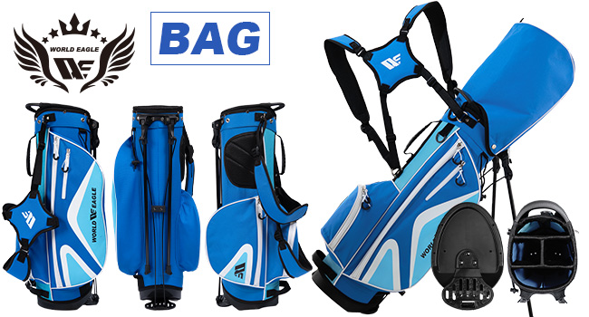 キッズゴルフセット ワールドイーグル Teardrop ジュニア用 ４本 キッズゴルフセット ワールドイーグル Teardrop ジュニア用 4本