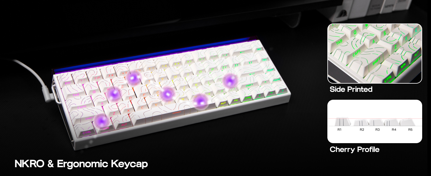 EPOMAKER Aula Hero68 HE Wired Magnetic Gaming Keyboard